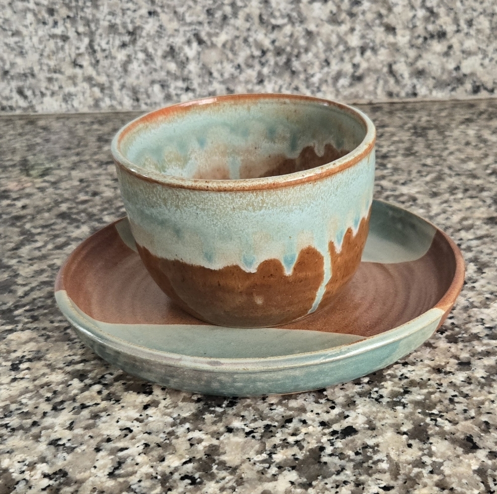 Handmade Plate & Bowl